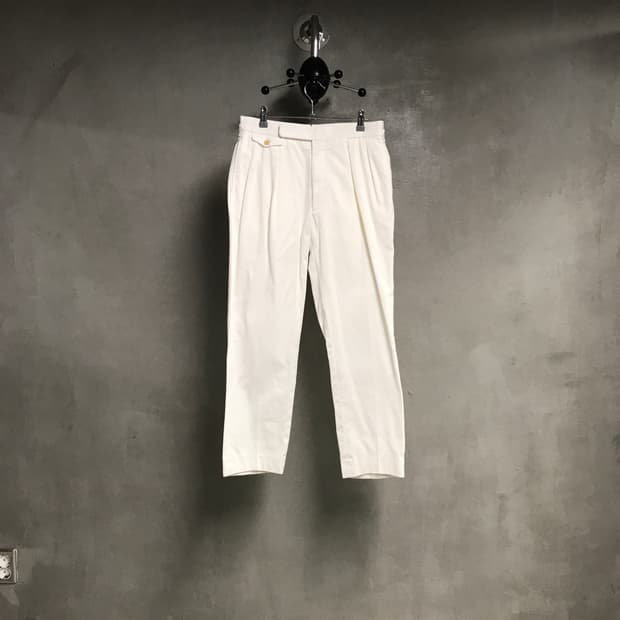 폴로 퍼플라벨 화이트 치노 팬츠 32