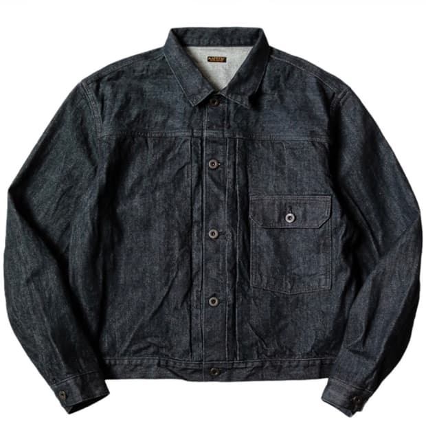 (3) 캐피탈 14온즈 데님 1st 자켓 (흑사)