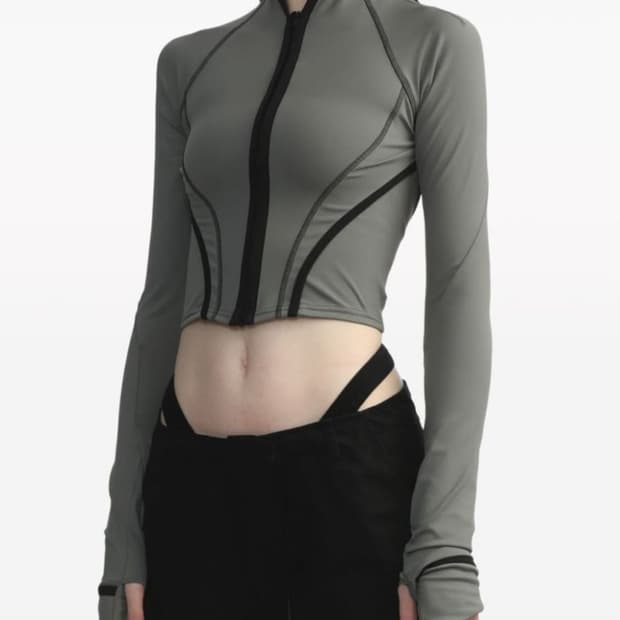 ( 새상품/택제거X ) 혜인서 슬래쉬드 롱슬리브