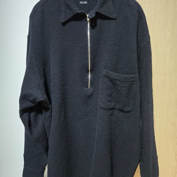 코모리 23aw 축융 울 하프집업