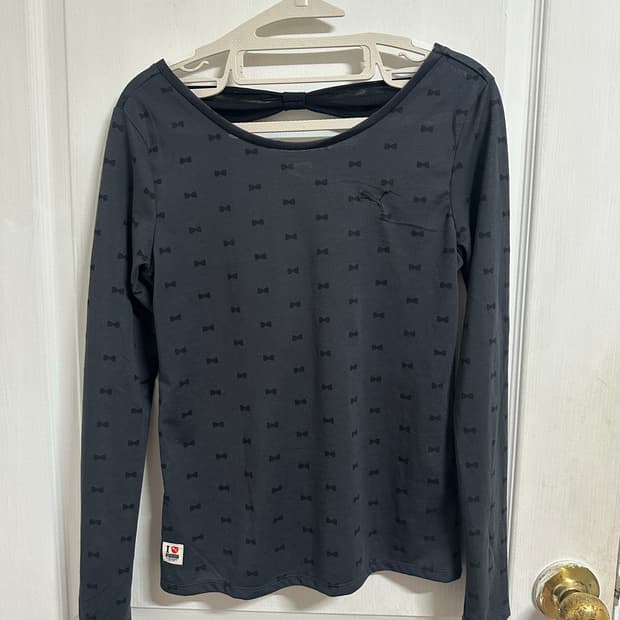 푸마 발레코어 리본포인트 상의