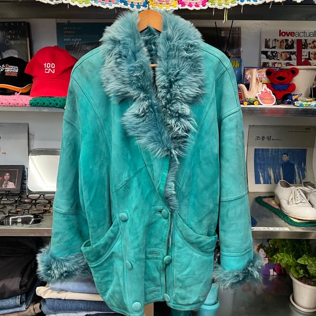 Vintage Merolely Shearling Jacket 