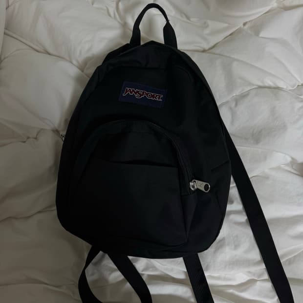 잔스포츠 하프파인트 블랙 미니 백팩