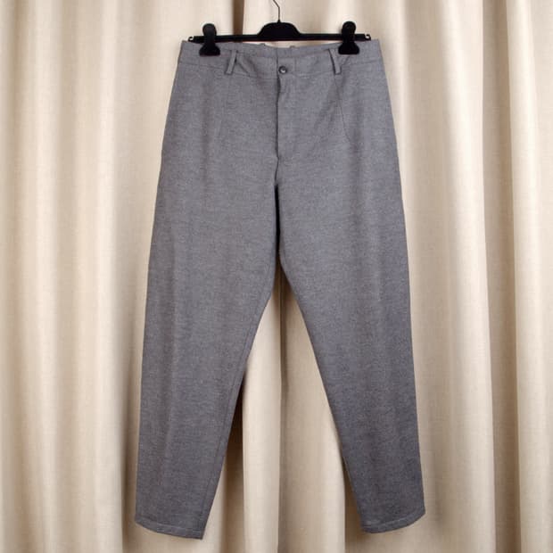Wool Tapered Fit Pants