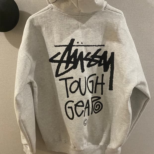 스투시 터프기어 후드티 L