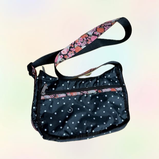 레스포삭 도트 땡땡이 크로스백 하구미 모리 대장템