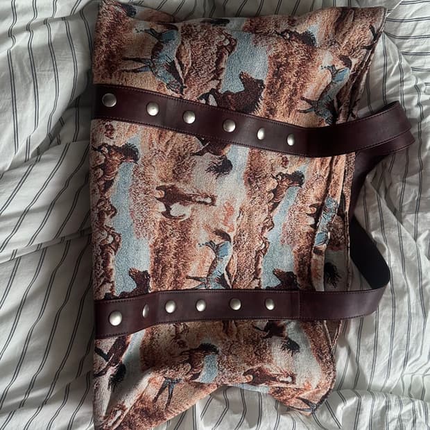 케미컬 스포츠 홀스 빅 토트백