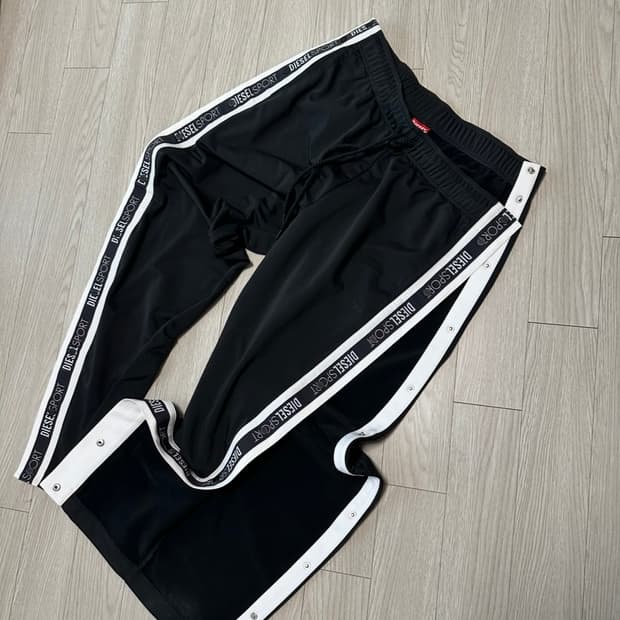 디젤 스포츠 트랙팬츠 남자 바지 L