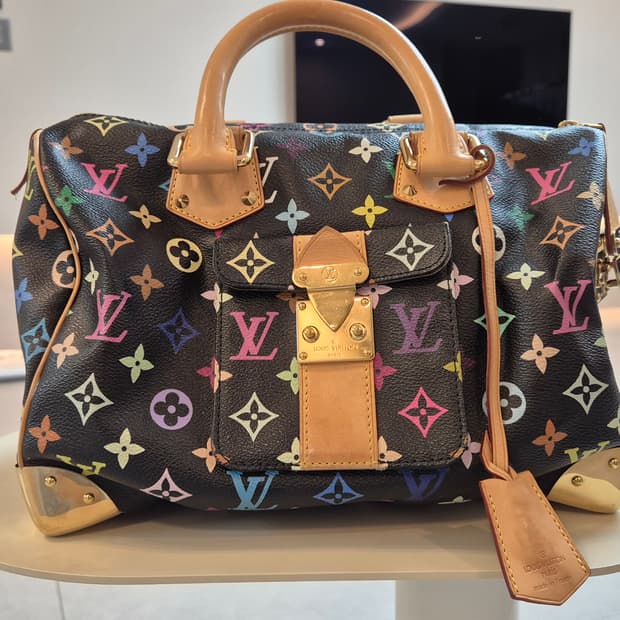 루이비통 멀티컬러 모노그램 스피디