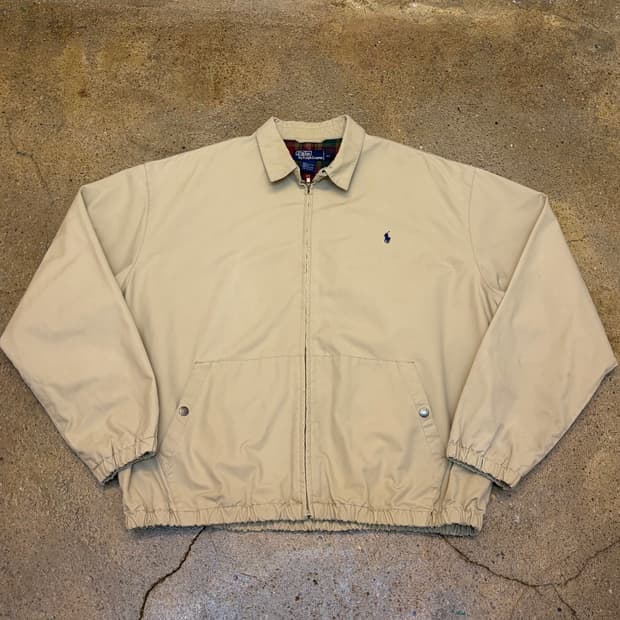 90s 미국 빈티지 폴로랄프로렌 스윙자켓 스윙탑 헤링본자켓