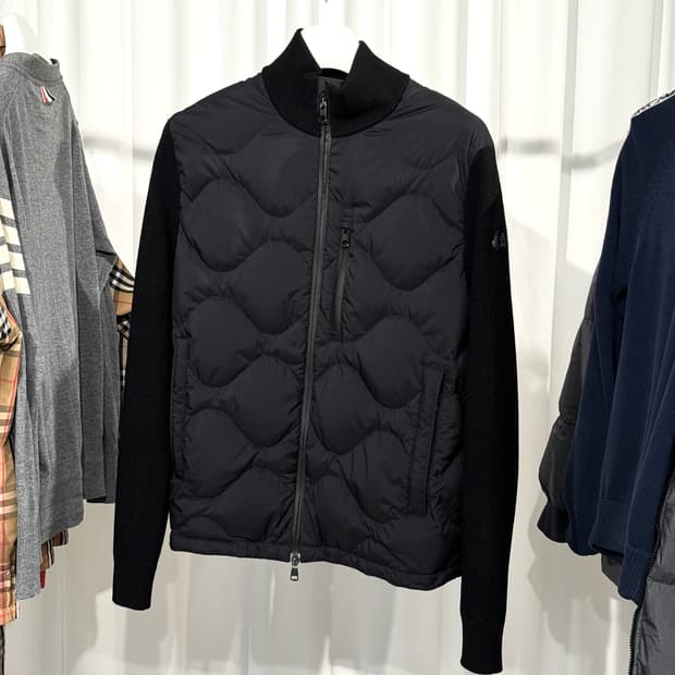 (XL) 신형 몽클레어 퀄티드 니트패딩