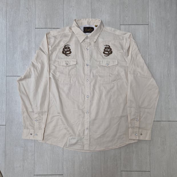 Howler 20ss 가우초 스냅 웨스턴 셔츠 (XL)