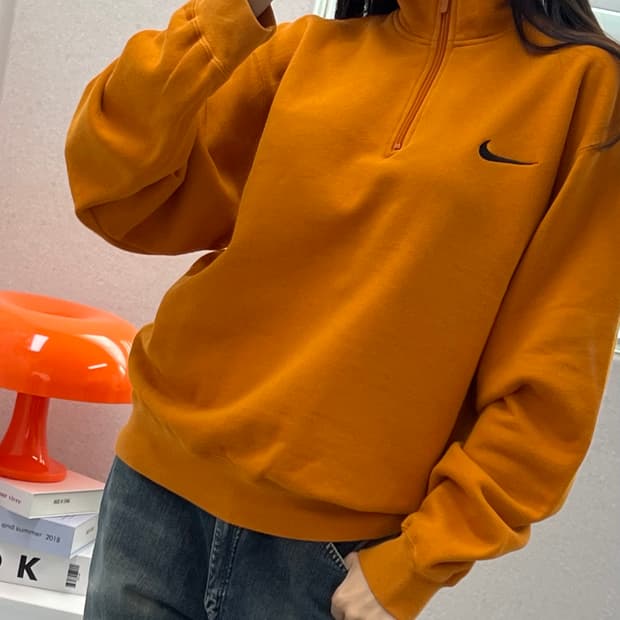 (L)90'S 나이키 반집업 맨투맨-M1433