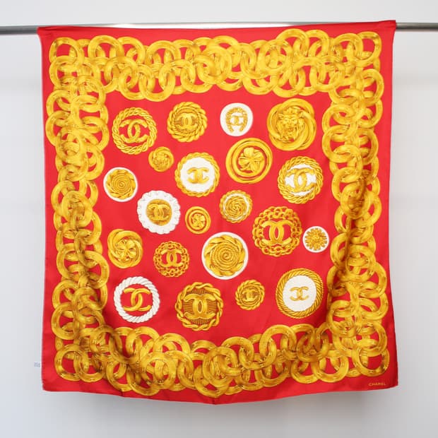 CHANEL Silk Scarf