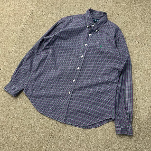 폴로 랄프로렌 체크셔츠