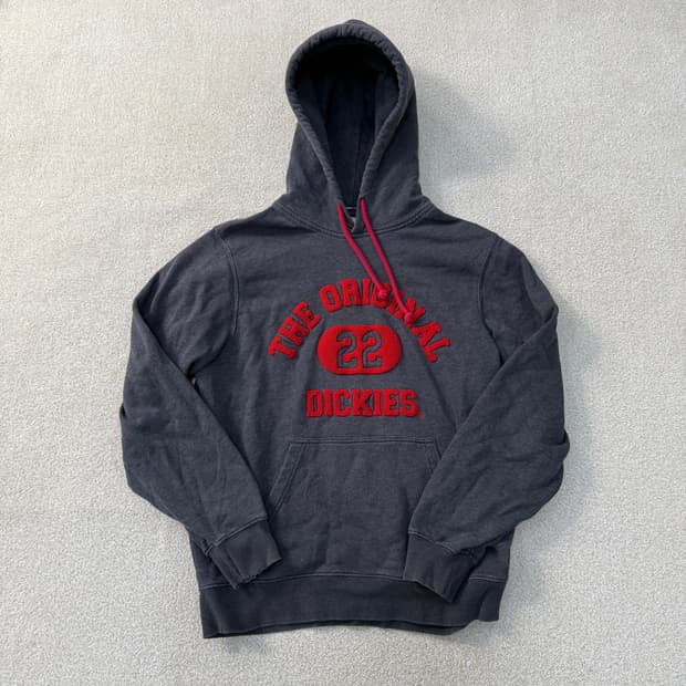 L 디키즈 부클 자수 후드티 0213T1