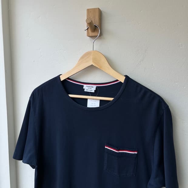 16569 - 톰브라운 3선 반팔 티셔츠