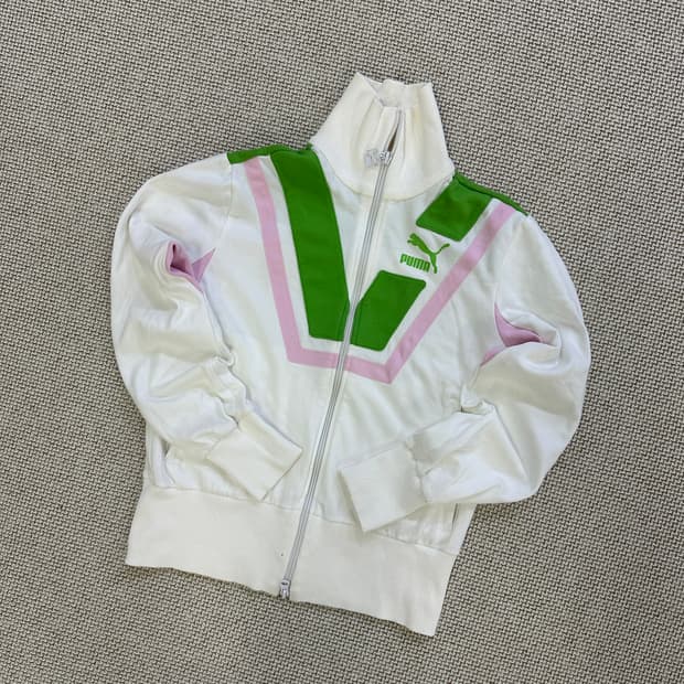 S 푸마 하이넥 집업 자켓 0429D