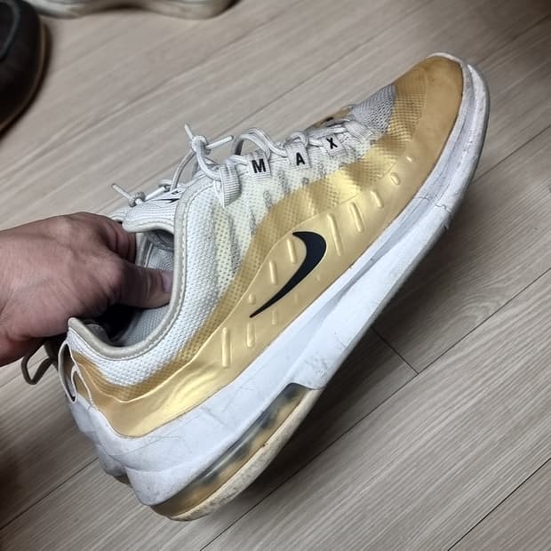 나이키 에어맥스 운동화 화이트/골드(280)