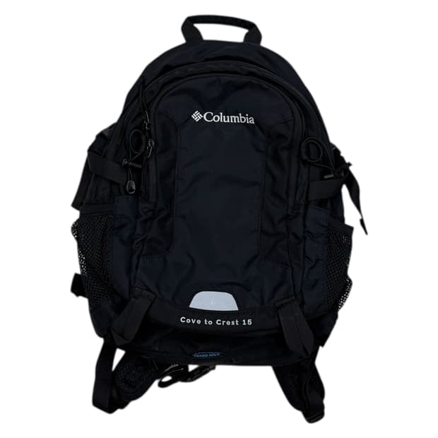 컬럼비아 빈티지 나일론 15L 미니백팩 가방 블랙