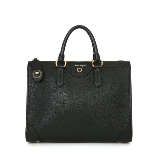 페라가모 간치니 토트백 트래블 스몰 숄더백 탑핸들 21 I378