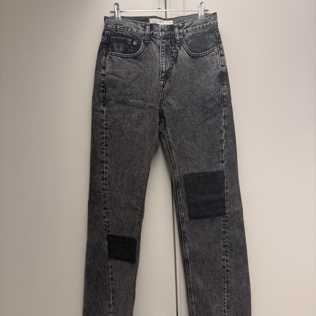 PushButton 흑청 데님 팬츠 XS EU36