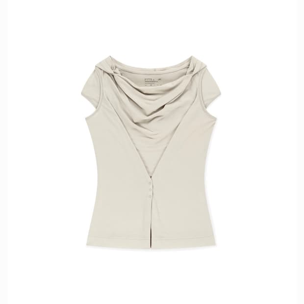Sunlove FlexAir Hooded Tee (Stone)