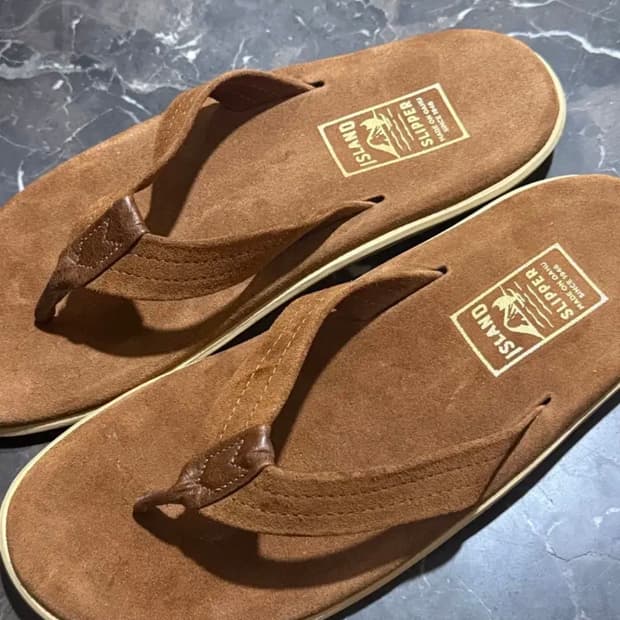 아일랜드 슬리퍼 브라운 쪼리(새상품)