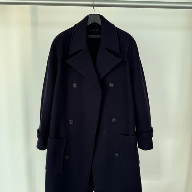 [S] Christopher Kane 크리스토퍼 케인 롱 코트 네이비