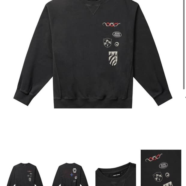 인세인개러지 맨투맨 스웻셔츠 1사이즈