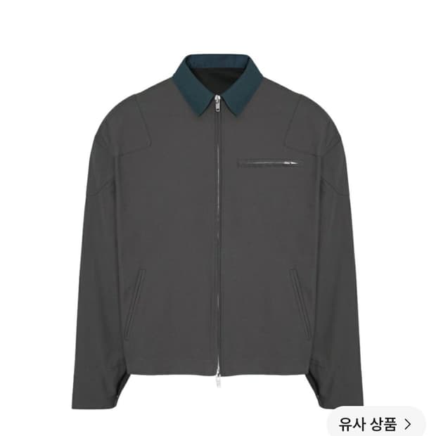 파프롬왓 파 패디드 숄더 워크 자켓 차콜