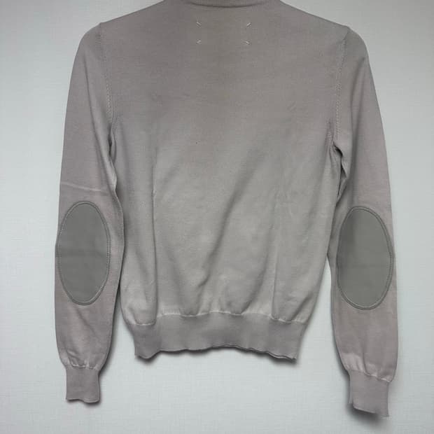 메종 마르지엘라 엘보 패치 니트