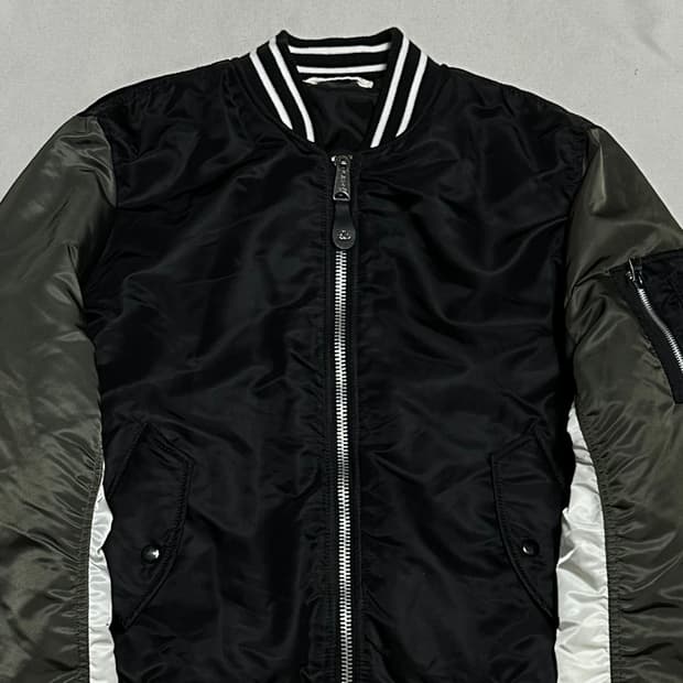 L 알파인더스트리 ma-1 리버시블 항공 자켓