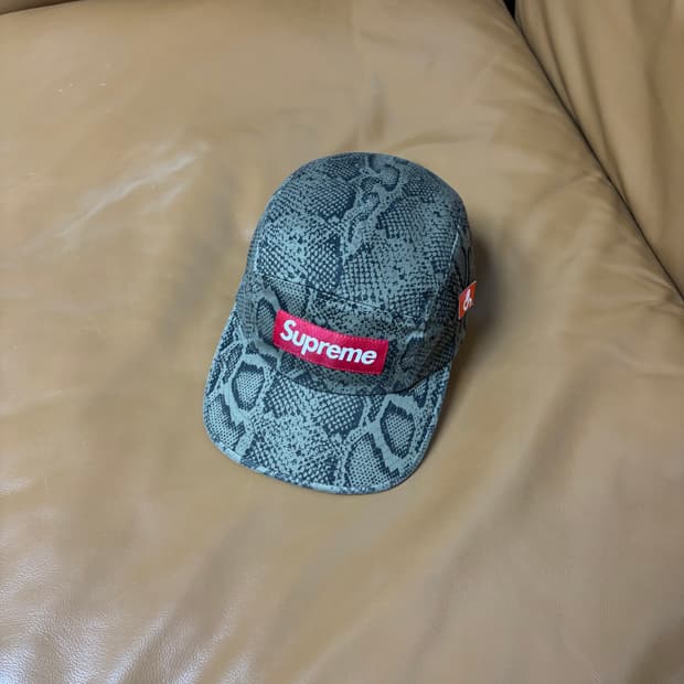 Supreme 슈프림 24ss 스네이크 캠프캡 모자 (Snake)