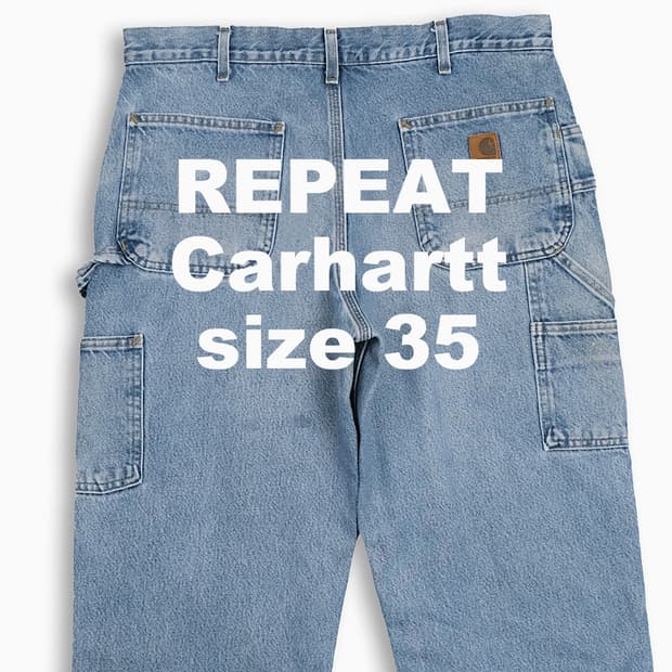 빈티지 칼하트 싱글니 B236 35 인치 CH2363601