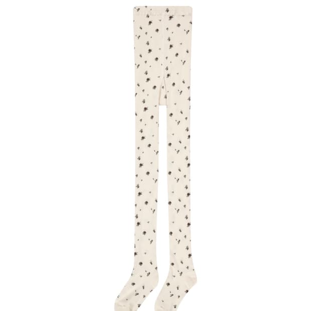 RUSTIC FLOWER STOCKING IVORY 코이세이오 구해요