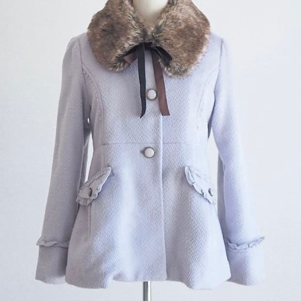 엑시즈팜 솜사탕 코트 히메갸루 라떼갸루 모리걸 빈티지 리즈리사 로걀