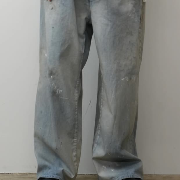 (3) 안셀름 에이징 와이드 데님팬츠