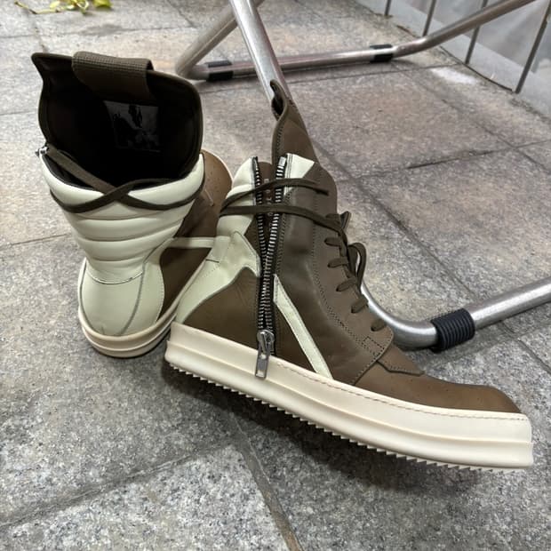 Rick Owens Geobasket Sneakers