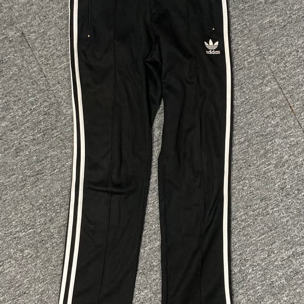 아디다스 삼선 트랙 팬츠 블랙 95