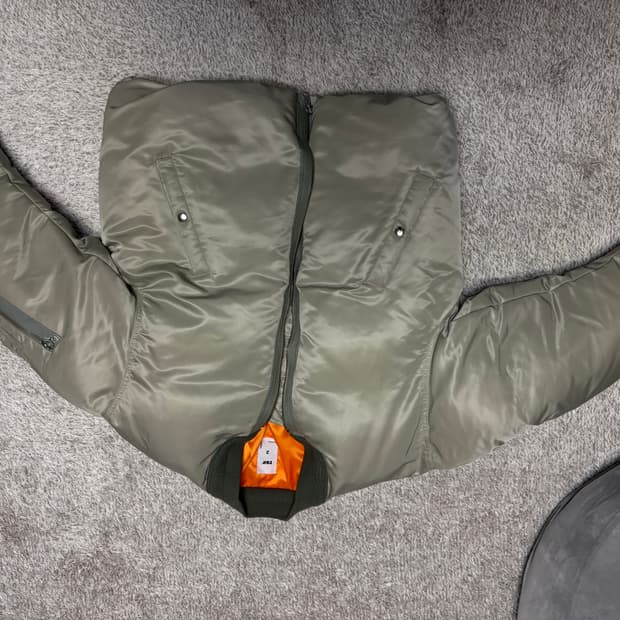 블라인드파일즈 밀플라이트 구스다운 그레이 및 올리브 2사이즈