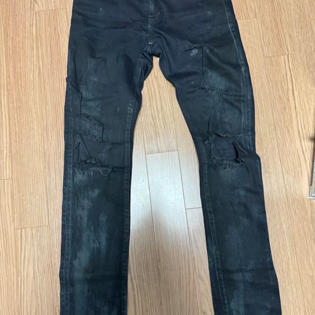 생로랑 2015 에디슬리먼 오일 워싱 진