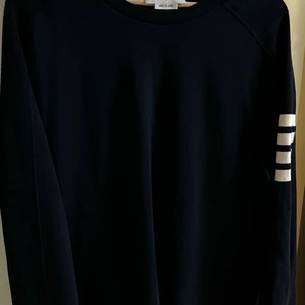 톰브라운 롱슬리브 네이비 사이즈3