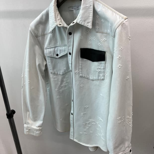105) 지방시 디스트로이드 데님자켓