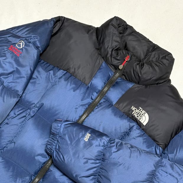 100 노스페이스 써밋 800 네이비 구스다운 패딩