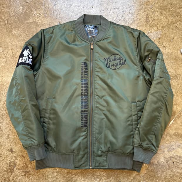 아날도 바시니 x 디즈니 MA-1 점퍼