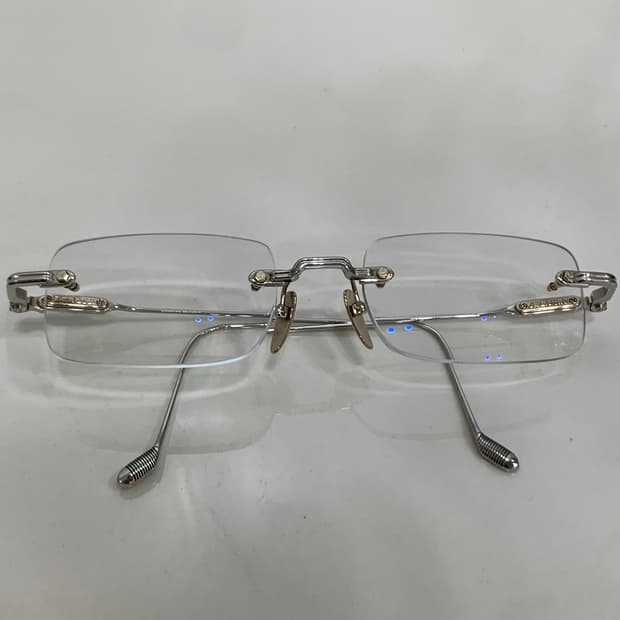 크롬하츠 소퍼스2 [SS/GP] 샤이니 실버&골드 플레이트 무테 안경