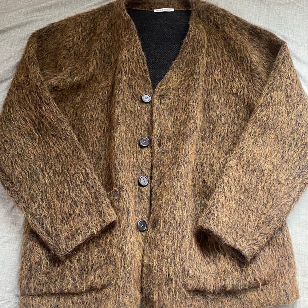 아워레가시 모헤어 가디건 올리브 52사이즈