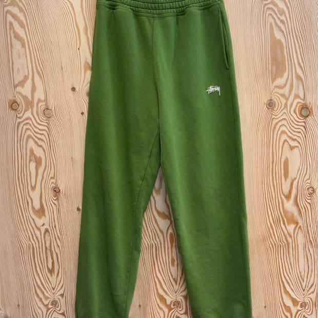 스투시 스탁 로고 스웻팬츠 