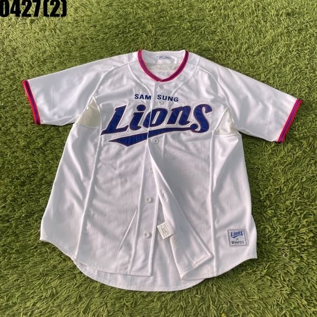 삼성라이온즈 반팔 유니폼 